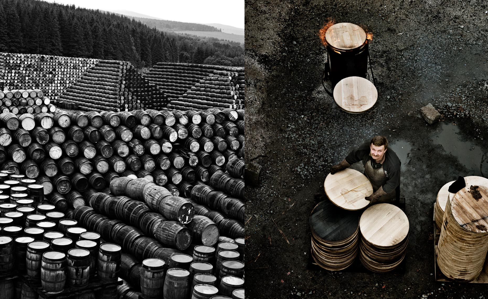 Barrel industry for Whisky 