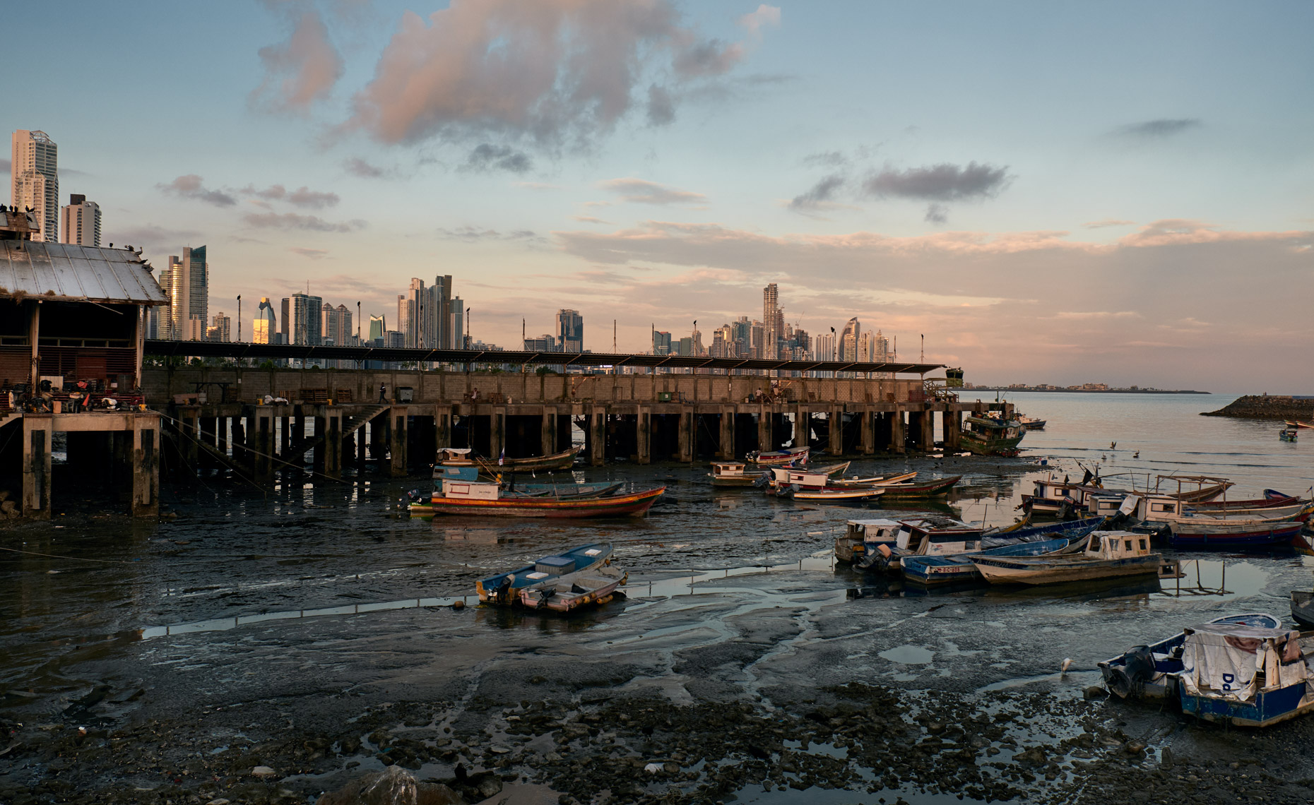 Old Panama port view 