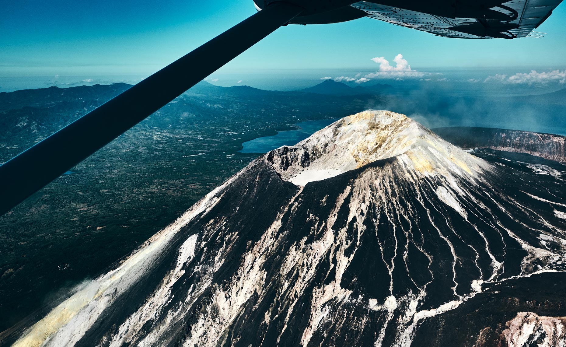 Breathtaking Volcano crater 